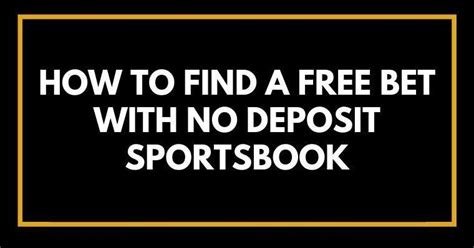 USA Sportsbooks With No Deposit Bonuses & Free Bets.